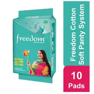 Freedom Sanitary Napkin Panty 10 Pads